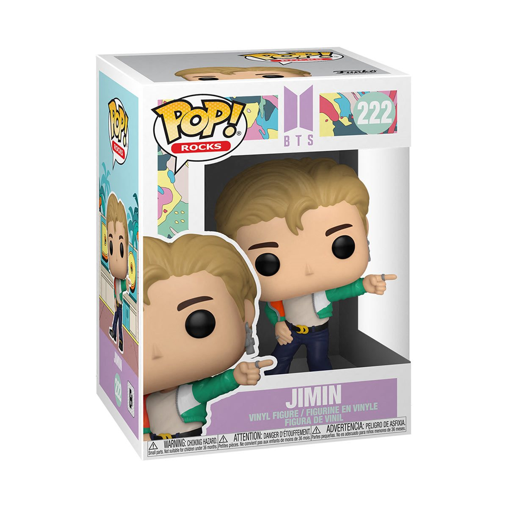 Funko POP! Rocks: BTS - Jimin (Dynamite) Vinyl Figure #222 - Bards & Cards