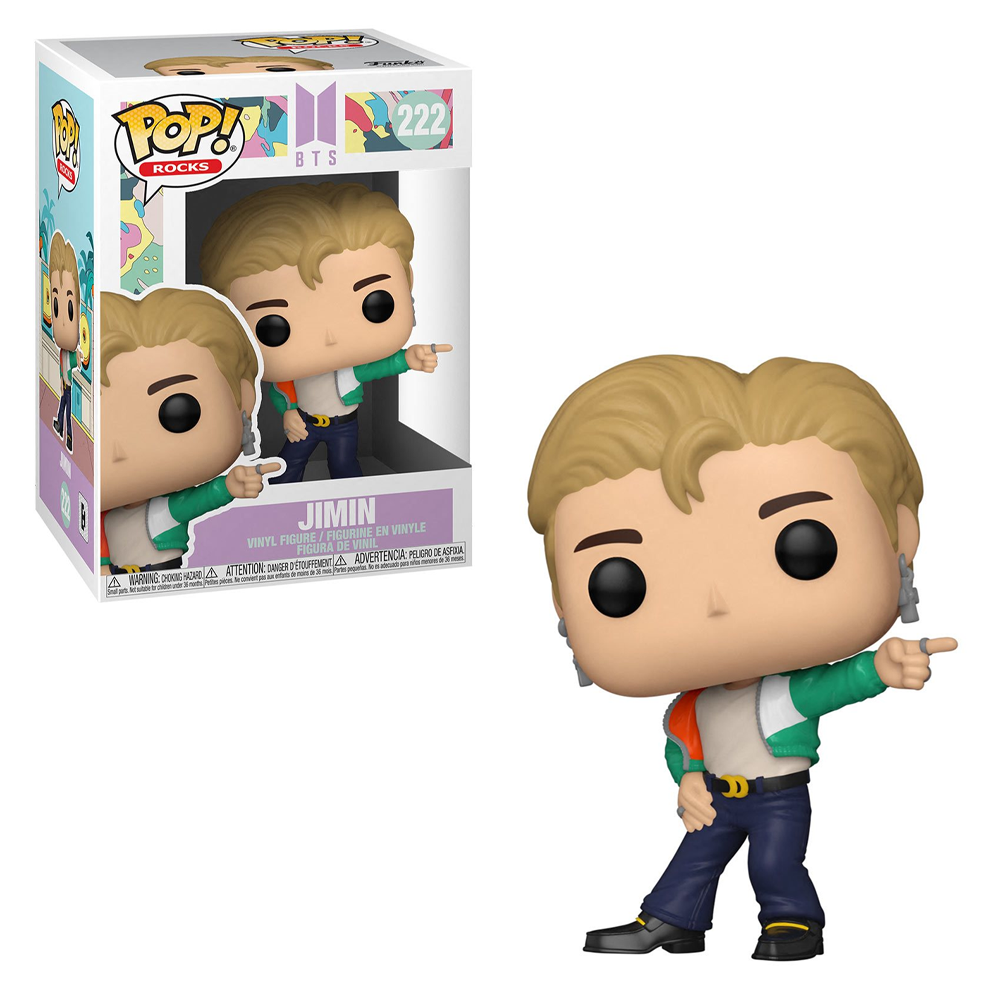 Funko POP! Rocks: BTS - Jimin (Dynamite) Vinyl Figure #222 - Bards & Cards