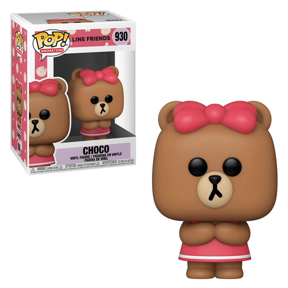 Funko POP! Line Friends - Choco Vinyl Figure #930 - Bards & Cards