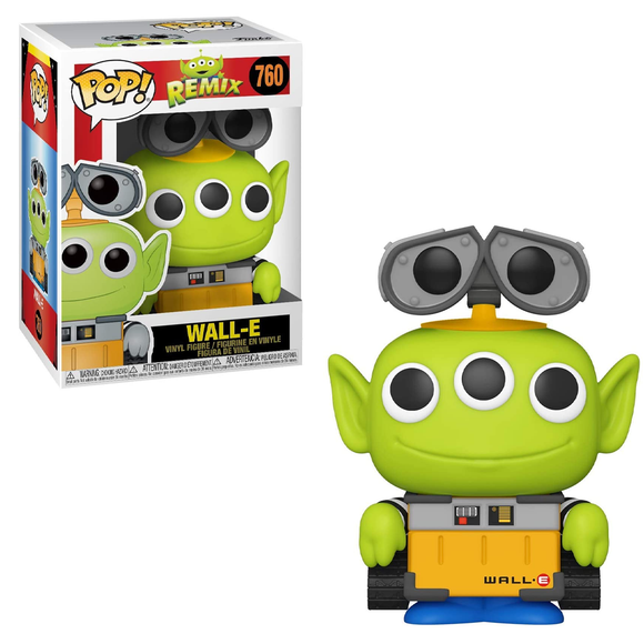 Funko POP! Pixar Alien Remix - Alien as Wall-E Vinyl Figure #760 - Bards & Cards