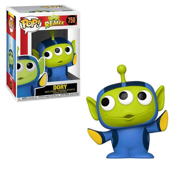 Funko POP! Pixar Alien Remix - Alien as Dory Vinyl Figure #750 - Bards & Cards