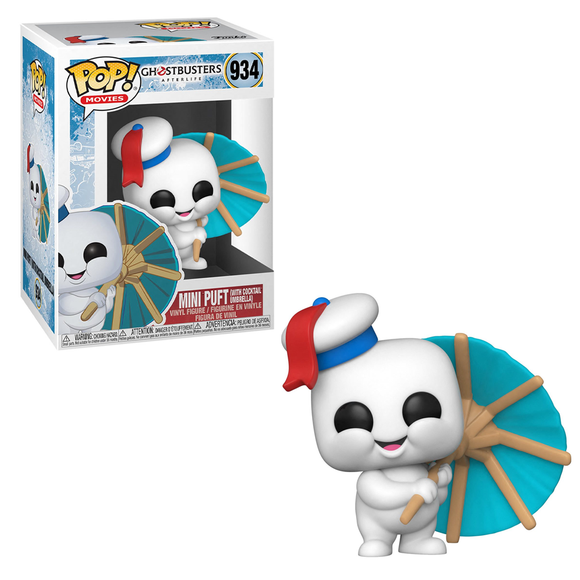 Funko POP! Ghostbusters 3: Afterlife - Puft with Cocktail Umbrella Vinyl Figure #934 - Bards & Cards