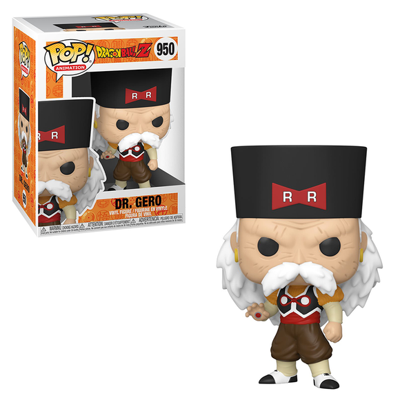 [PRE-ORDER] Funko POP! Dragon Ball Z S9 - Dr. Gero Vinyl Figure #950 - Bards & Cards