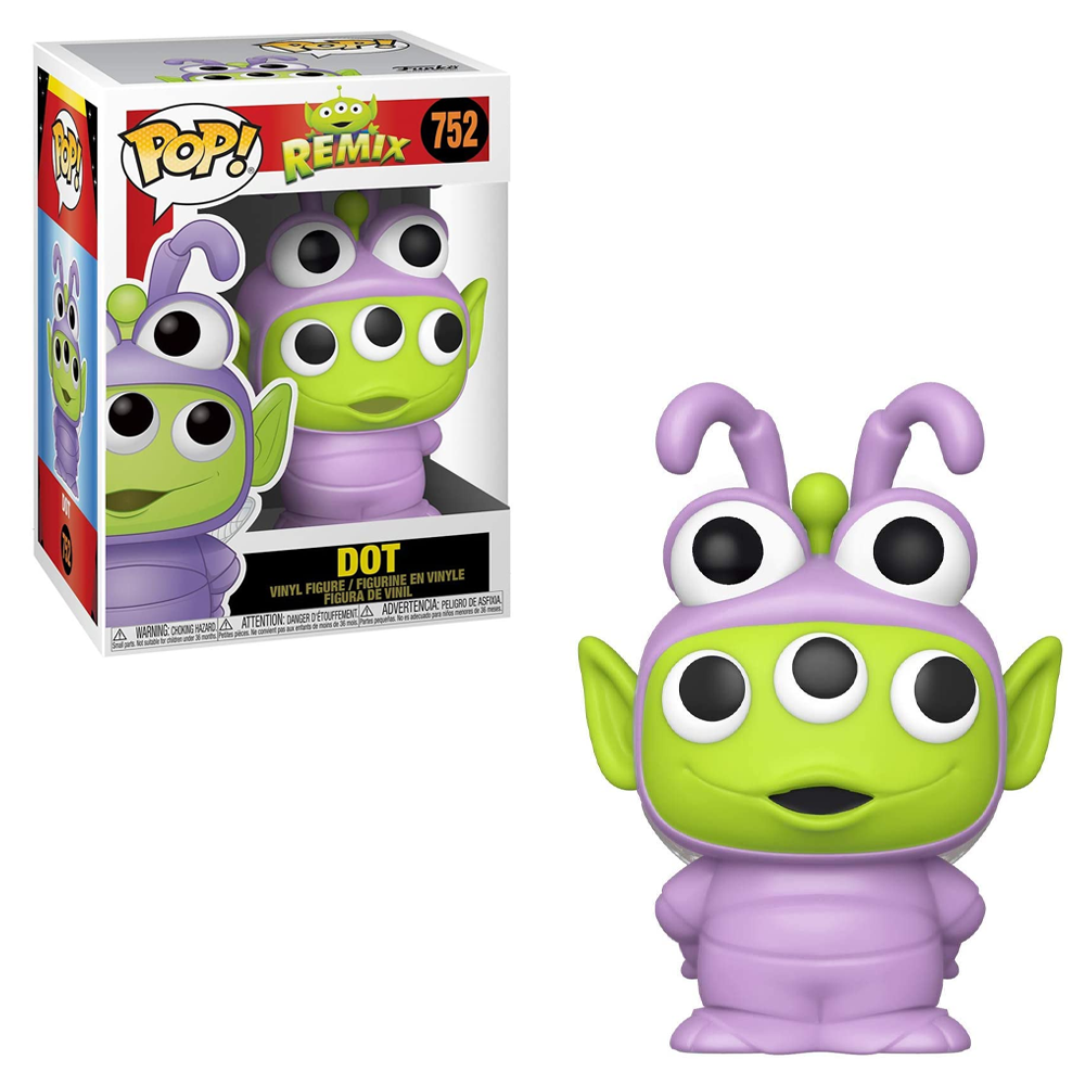 Funko POP! Pixar Alien Remix - Alien as Dot Vinyl Figure #752