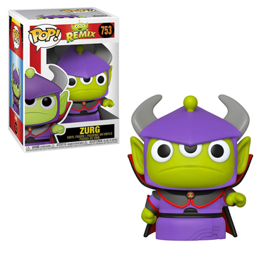Funko POP! Pixar Alien Remix - Alien as Zurg Vinyl Figure #753 - Bards & Cards