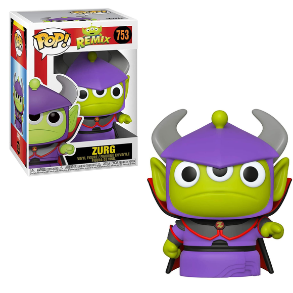 Funko POP! Pixar Alien Remix - Alien as Zurg Vinyl Figure #753 - Bards & Cards