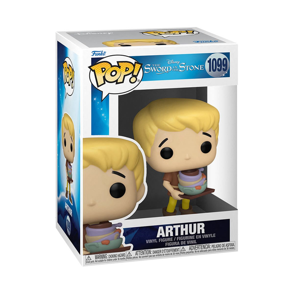 Funko POP! Disney: Sword in the Stone - Arthur Vinyl Figure #1099 - Bards & Cards