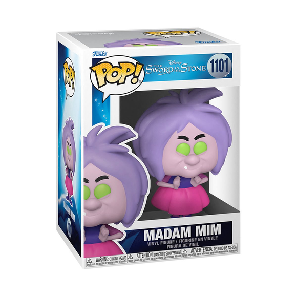 [PRE-ORDER] Funko POP! Disney: Sword in the Stone - Madam Mim Vinyl Figure #1101 - Bards & Cards
