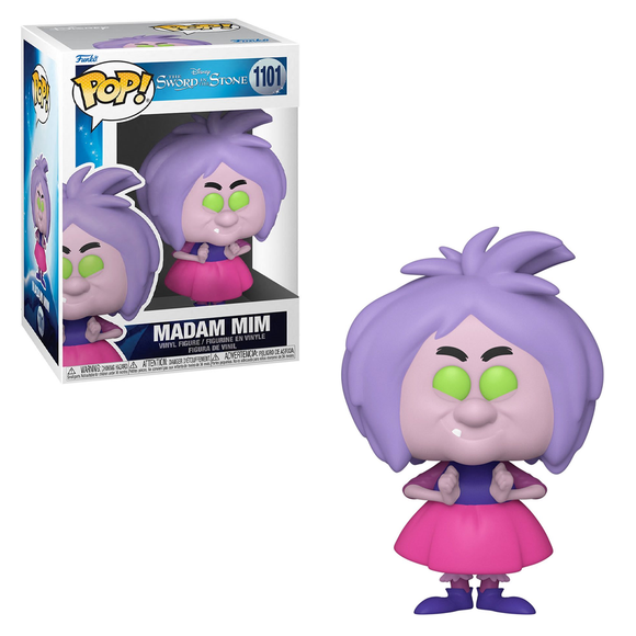 [PRE-ORDER] Funko POP! Disney: Sword in the Stone - Madam Mim Vinyl Figure #1101 - Bards & Cards