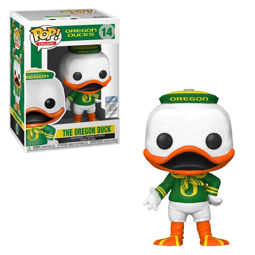 Funko POP! College: University of Oregon - The Oregon Duck Vinyl Figure