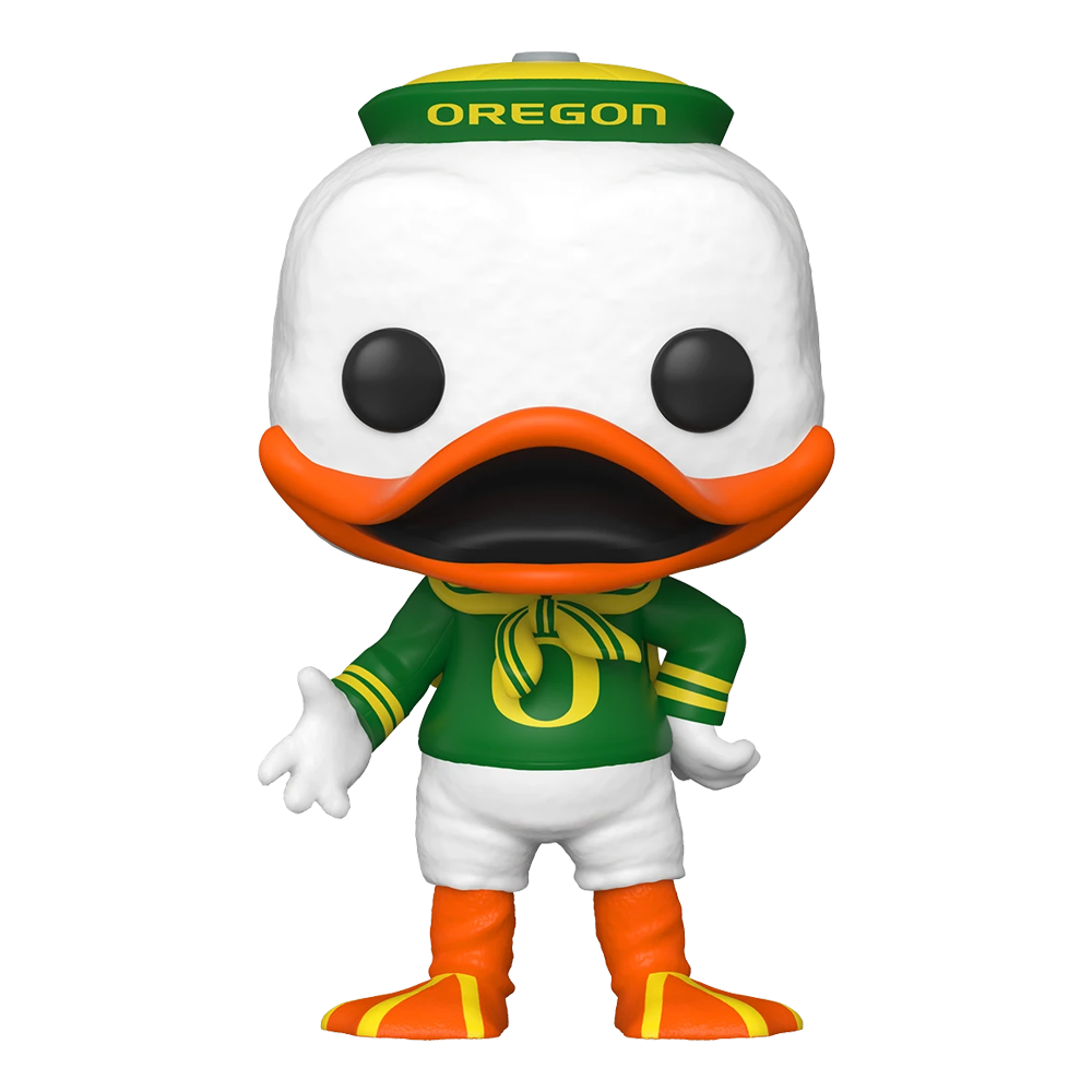 Funko POP! College: University of Oregon - The Oregon Duck Vinyl Figure - 0