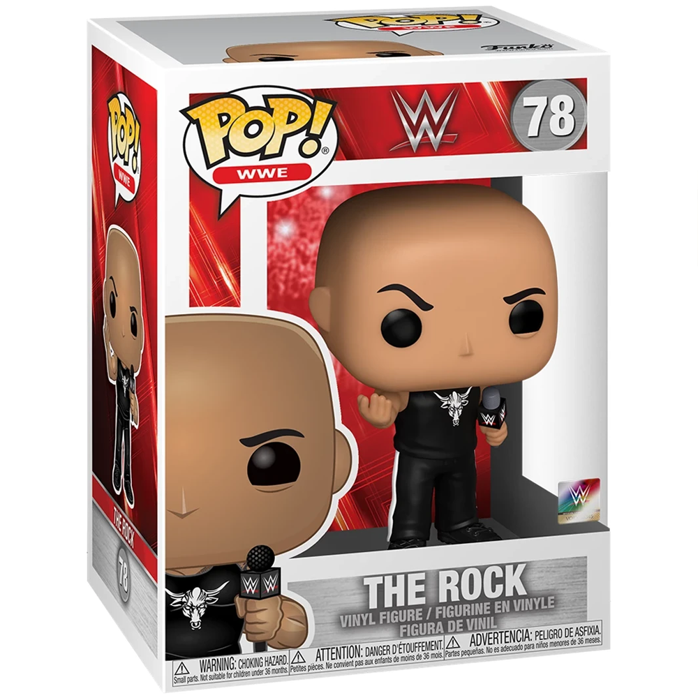 Funko POP! WWE - The Rock Vinyl Figure #78 - 0