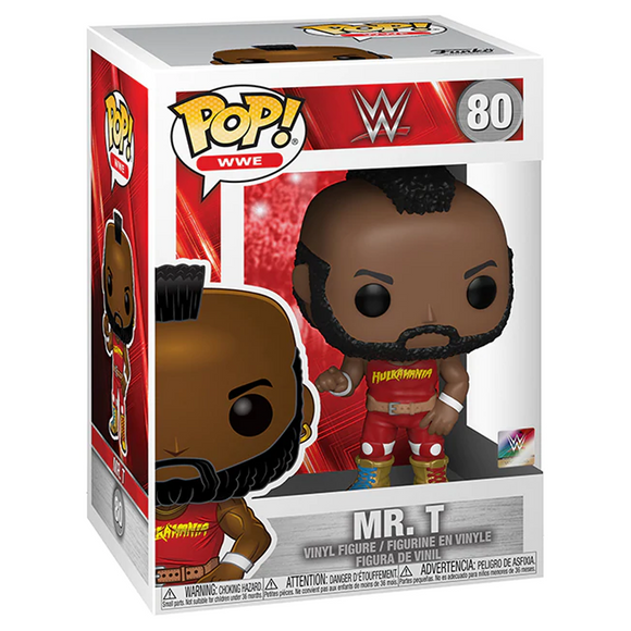 Funko POP! WWE NWSS - Mr. T Pop! Vinyl Figure #80 - Bards & Cards