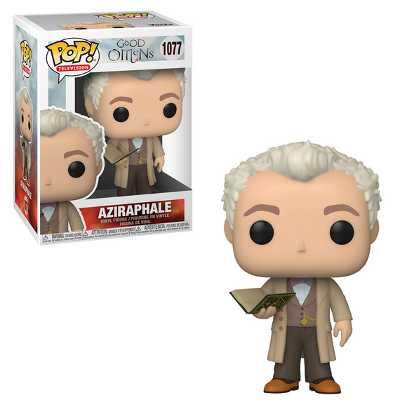 Funko POP! Good Omens - Aziraphale Vinyl Figure #1077 - Bards & Cards