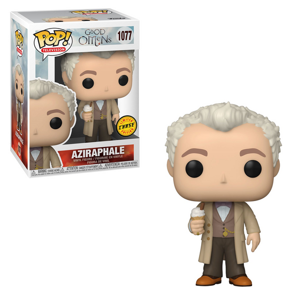 Funko POP! Good Omens - Aziraphale Vinyl Figure #1077 - Bards & Cards