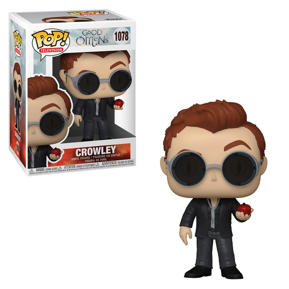 Funko POP! Good Omens - Crowley Vinyl Figure #1078 - Bards & Cards