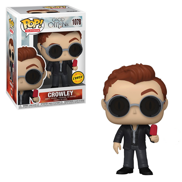 Funko POP! Good Omens - Crowley Vinyl Figure #1078 - Bards & Cards