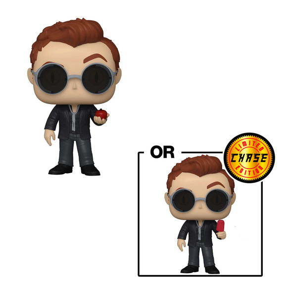 Funko POP! Good Omens - Crowley Vinyl Figure #1078 - Bards & Cards