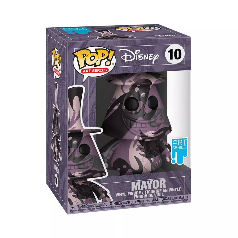 Funko POP! Disney: Nightmare Before Christmas - Mayor with Case (Artist's Series) Vinyl Figure #10