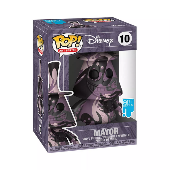 Funko POP! Disney: Nightmare Before Christmas - Mayor with Case (Artist's Series) Vinyl Figure #10 - Bards & Cards