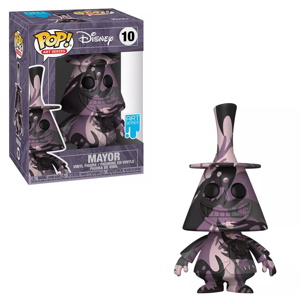 Funko POP! Disney: Nightmare Before Christmas - Mayor with Case (Artist's Series) Vinyl Figure #10