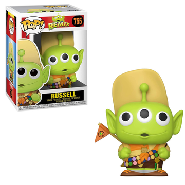 Funko POP! Pixar Alien Remix - Alien as Russel Vinyl Figure #755 - Bards & Cards