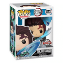 Funko POP! Demon Slayer: Kimetsu no Yaiba - Tanjiro Kamado (Water Breathing) GITD Vinyl Figure #867 Special Edition Exclusive - Bards & Cards