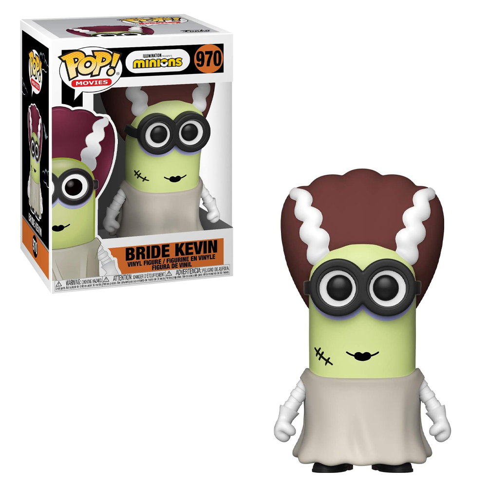 Funko POP! Minions Halloween - Bride Kevin Vinyl Figure #970 - Bards & Cards