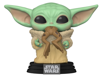 Funko POP! Star Wars: The Mandalorian - The Child with Frog Vinyl Figure - Bards & Cards