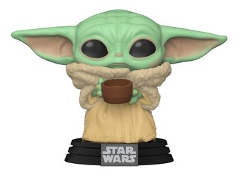 Funko POP! Star Wars: The Mandalorian - The Child with Cup Vinyl Figure - Bards & Cards