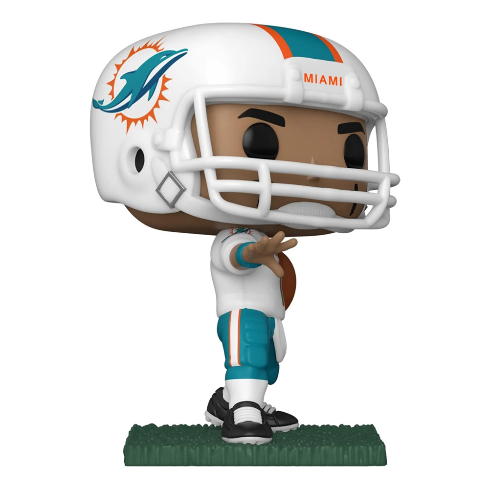 Funko POP! NFL: Dolphins - Tua Tagovailoa (Home Uniform) Vinyl Figure #158 - 0