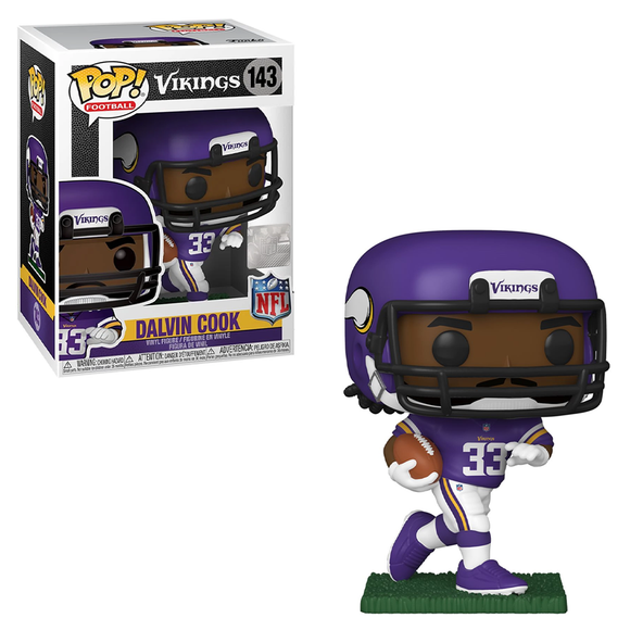 Funko POP! NFL: Minnesota Vikings - Dalvin Cook Vinyl Figure #143 - Bards & Cards