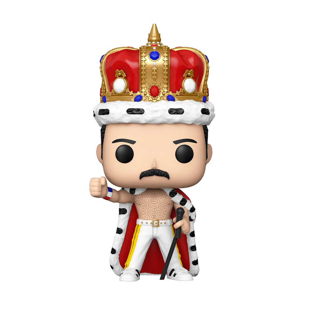 Funko POP! Rocks: Queen - Freddie Mercury King Vinyl Figure #184 - 0