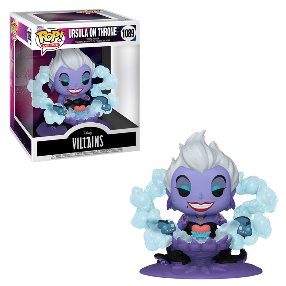 [PRE-ORDER] Funko POP! Deluxe: Disney: Villains - Ursula on Throne Vinyl Figure #1089