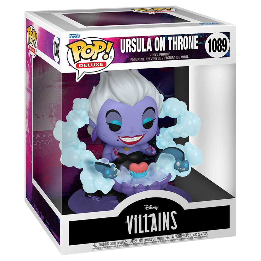 [PRE-ORDER] Funko POP! Deluxe: Disney: Villains - Ursula on Throne Vinyl Figure #1089