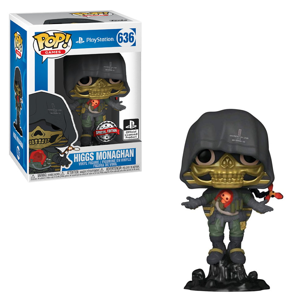 Funko POP! Death Stranding - Higgs Monaghan (Metallic) Vinyl Figure #636 Special Edition Exclusive [READ DESCRIPTION]