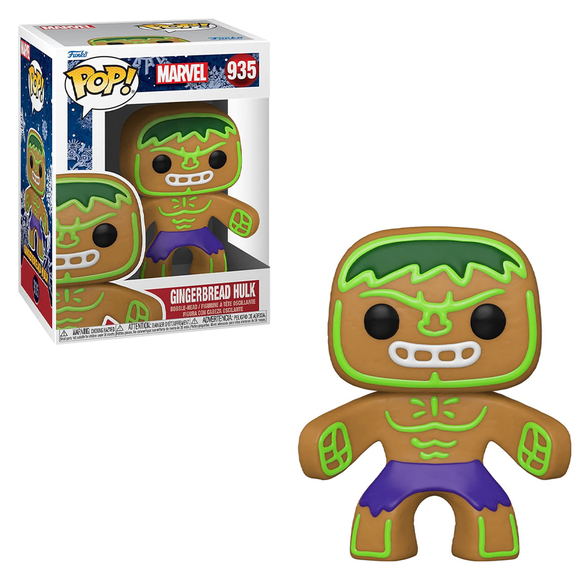 Funko POP! Marvel Holiday - Gingerbread Hulk Vinyl Figure #935 - Bards & Cards