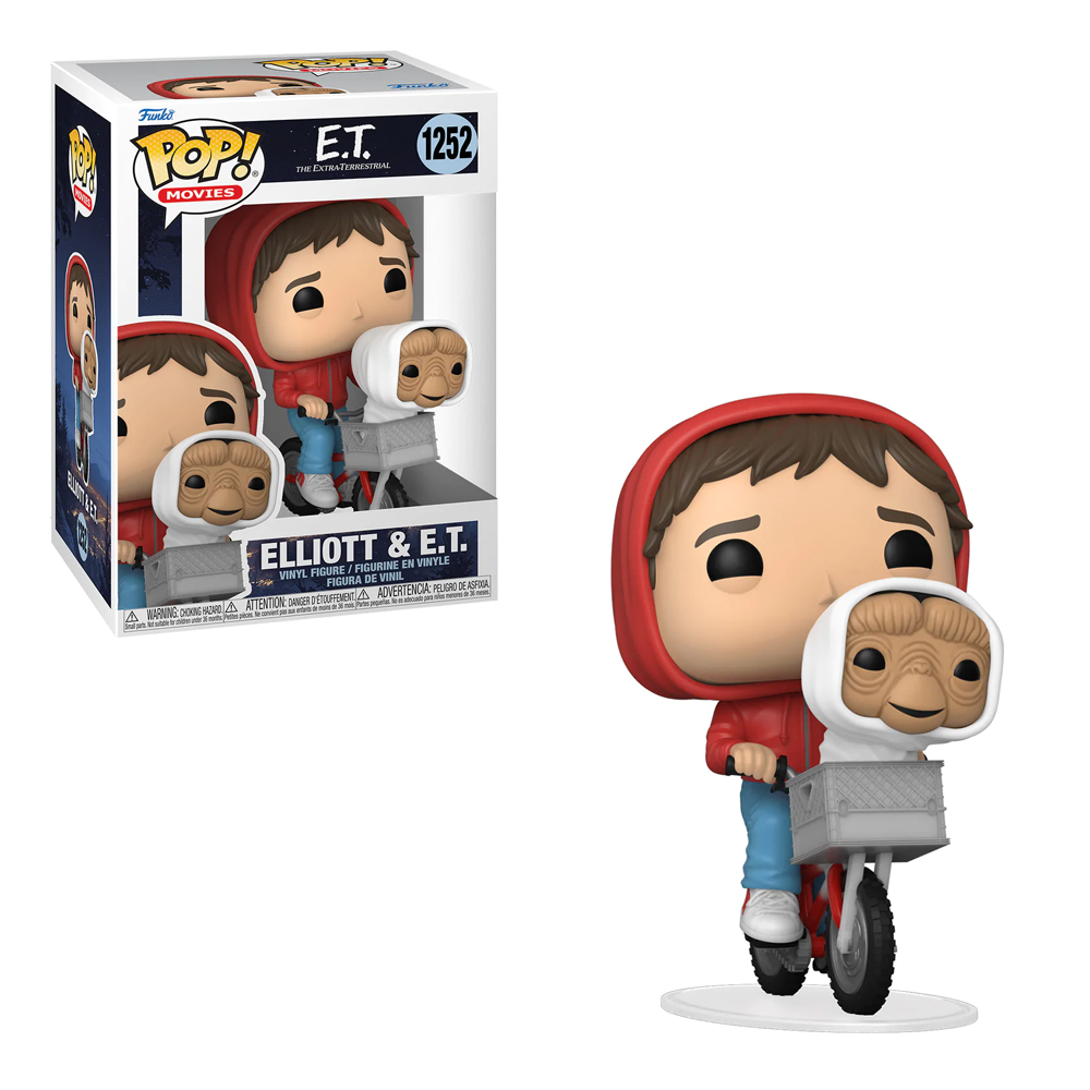 [PRE-ORDER] Funko POP! E.T. - Elliott with ET in Bike Basket Vinyl Figure #1252