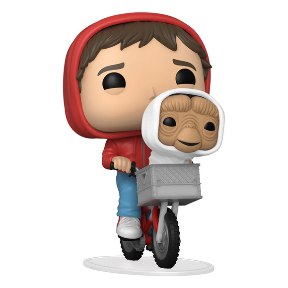 [PRE-ORDER] Funko POP! E.T. - Elliott with ET in Bike Basket Vinyl Figure #1252 - Bards & Cards