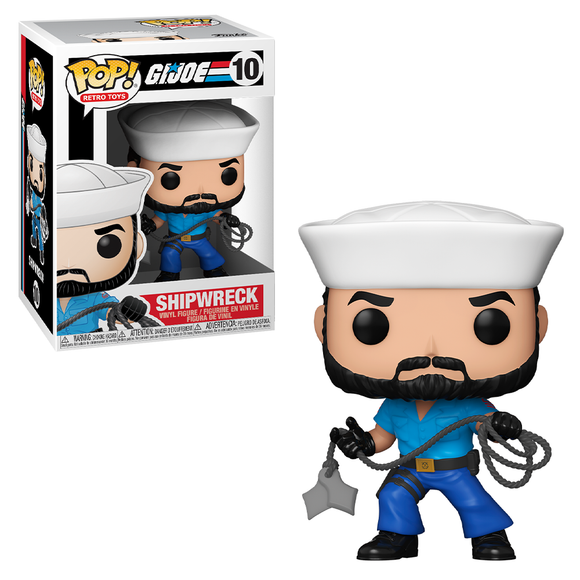 Funko POP! G.I. Joe - Shipwreck Vinyl Figure #10 - Bards & Cards