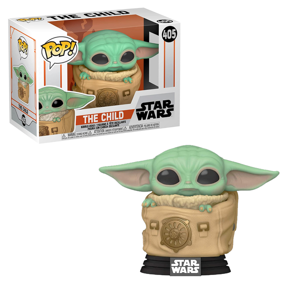 Funko POP! Star Wars: The Mandalorian - Child with Bag Vinyl Figure #405 - Bards & Cards