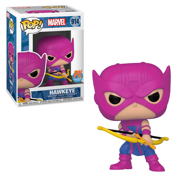 Funko POP! Marvel - Hawkeye Vinyl Figure #914 Preview Exclusives (PX) - Bards & Cards