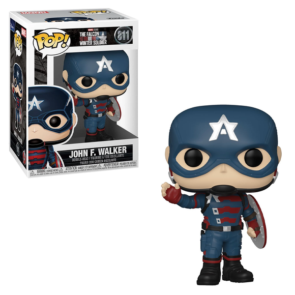 Funko POP! The Falcon and Winter Soldier - John F. Walker Vinyl Figure #811 - Bards & Cards
