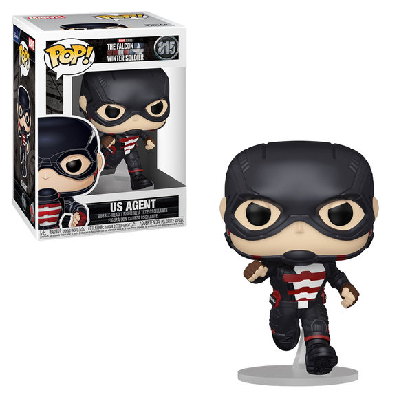 Funko POP! The Falcon and Winter Soldier - US Agent Vinyl Figure #815 - Bards & Cards