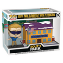 Funko POP! Town: South Park - South Park Elementary with PC Principal Vinyl Figure #24 - Bards & Cards