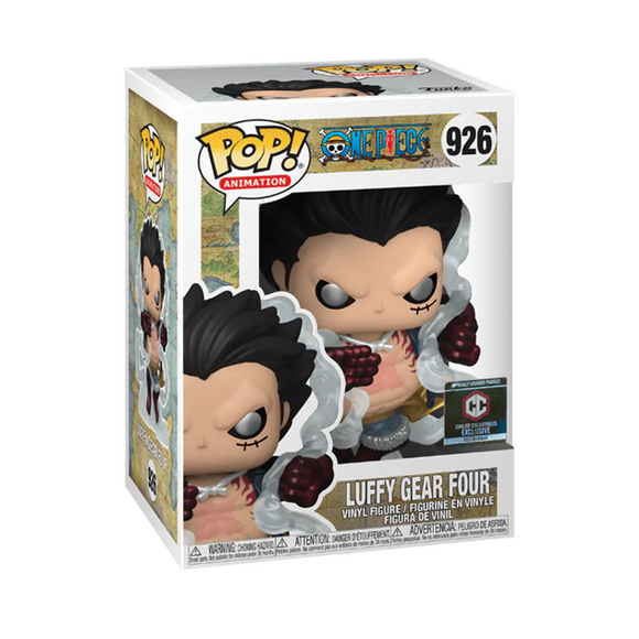 Funko POP! One Piece - Luffy Gear Four Vinyl Figure #926 Chalice Exclusive [READ DESCRIPTION] - Bards & Cards