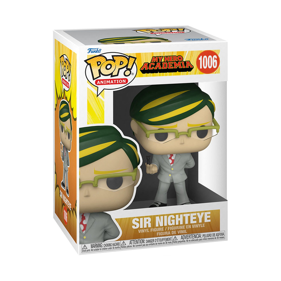 Funko POP! My Hero Academia - Sir Nighteye Vinyl Figure #1006 - Bards & Cards