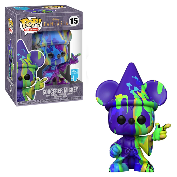 Funko POP! Disney: Fantasia 80th - Mickey #2 (Artist Series) Vinyl Figure #15 - Bards & Cards