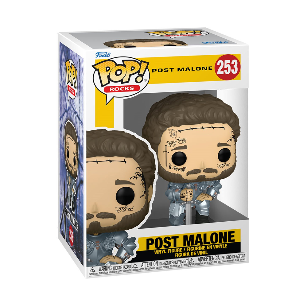 Funko POP! Rocks - Post Malone Knight Vinyl Figure #253