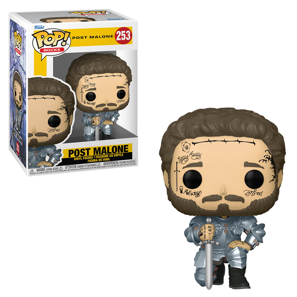 Funko POP! Rocks - Post Malone Knight Vinyl Figure #253